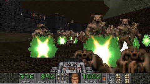 Doom 2 New Gothic Movement 1 MAP 10 UV-MAX [TAS] in 12:10