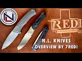 N.L. Knives Frodo &amp; Aurus Overview - The next BIG Name from Russia?