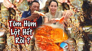 TÔM HÙM LỘT Ăn Nguyên Con CÙNG BA Quá Đã, Đi chợ Mua CÁ HỐ, GẶP CÁ NGẶM LƯỠI CÂU