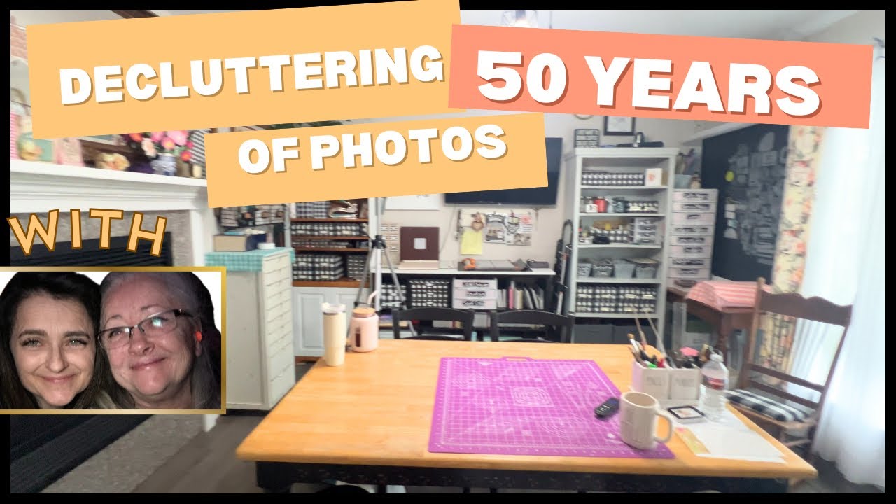 Decluttering Photos | Wedding Album Glow Up at Mom‘s House - YouTube