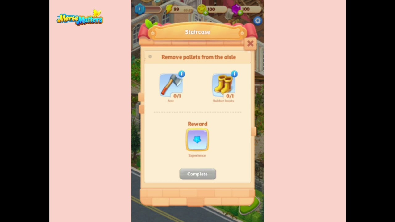 Merge Matter __/ Mission for each level 1 - 31