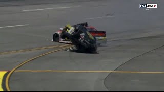 HUGE CRASH @Talladega - ARCA Menards Series