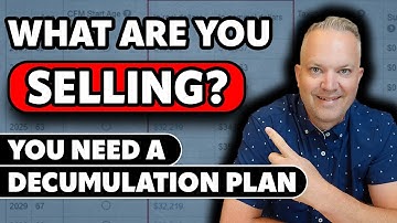 How To Draw Assets Down At Retirement...You NEED A Decumulation Plan