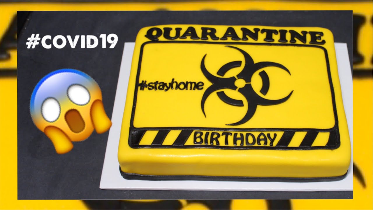 Quarantine Inspired Cake | How to make Quarantine Cake | #covid19 - YouTube