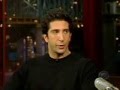 David Schwimmer - Letterman 2002