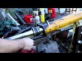 Hydraulic Cylinder Disassembly Repack Rebuild Install FAST!
