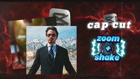 Capcut Smooth Zoom + Shake Transition Tutorial " CAP CUT"