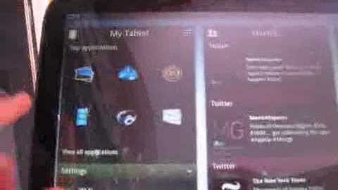 MWC: Hands on with a MeeGo tablet