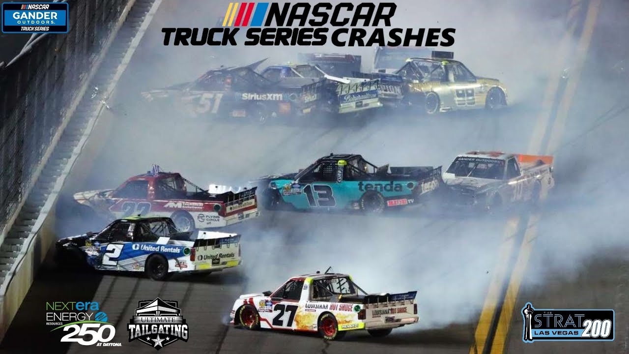2019 NASCAR Truck Series Crashes (Daytona-Las Vegas)