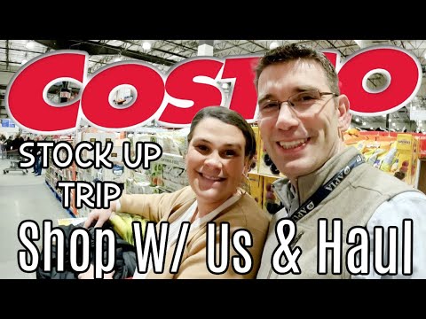Costco Stock Up Trip & Grocery Haul | Shop W/ Us | Anchorage, Alaska