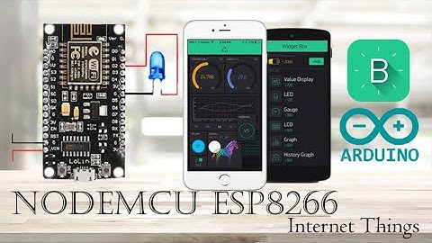 How to Connect NODEMCU ESP8266 on Phone with Internet/ LED on/off I Blynk I ESP8266 Loader App I