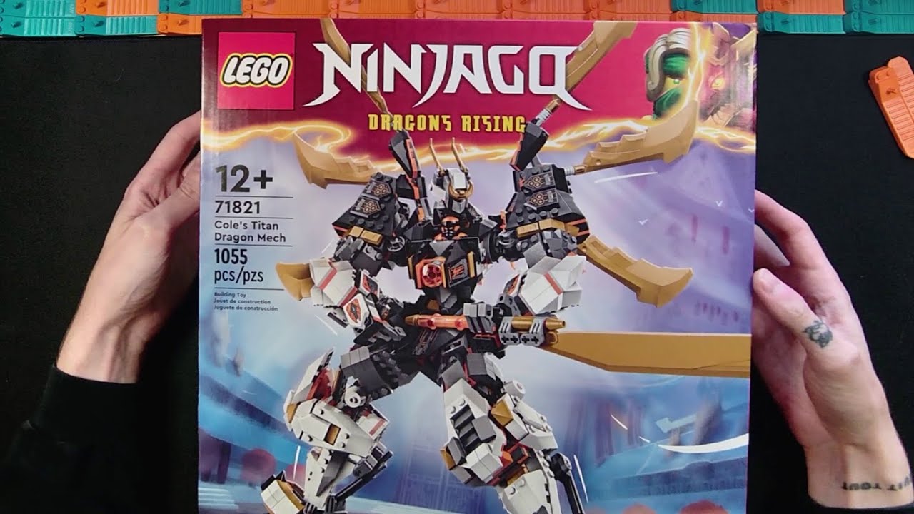 LEGO Ninjago Cole's Titan Dragon Mech 71821 Build And Review! Maybe The Best Mech Yet!