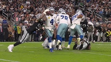 Mad Maxx! Crosby brings the boom to Dak on sack fumble