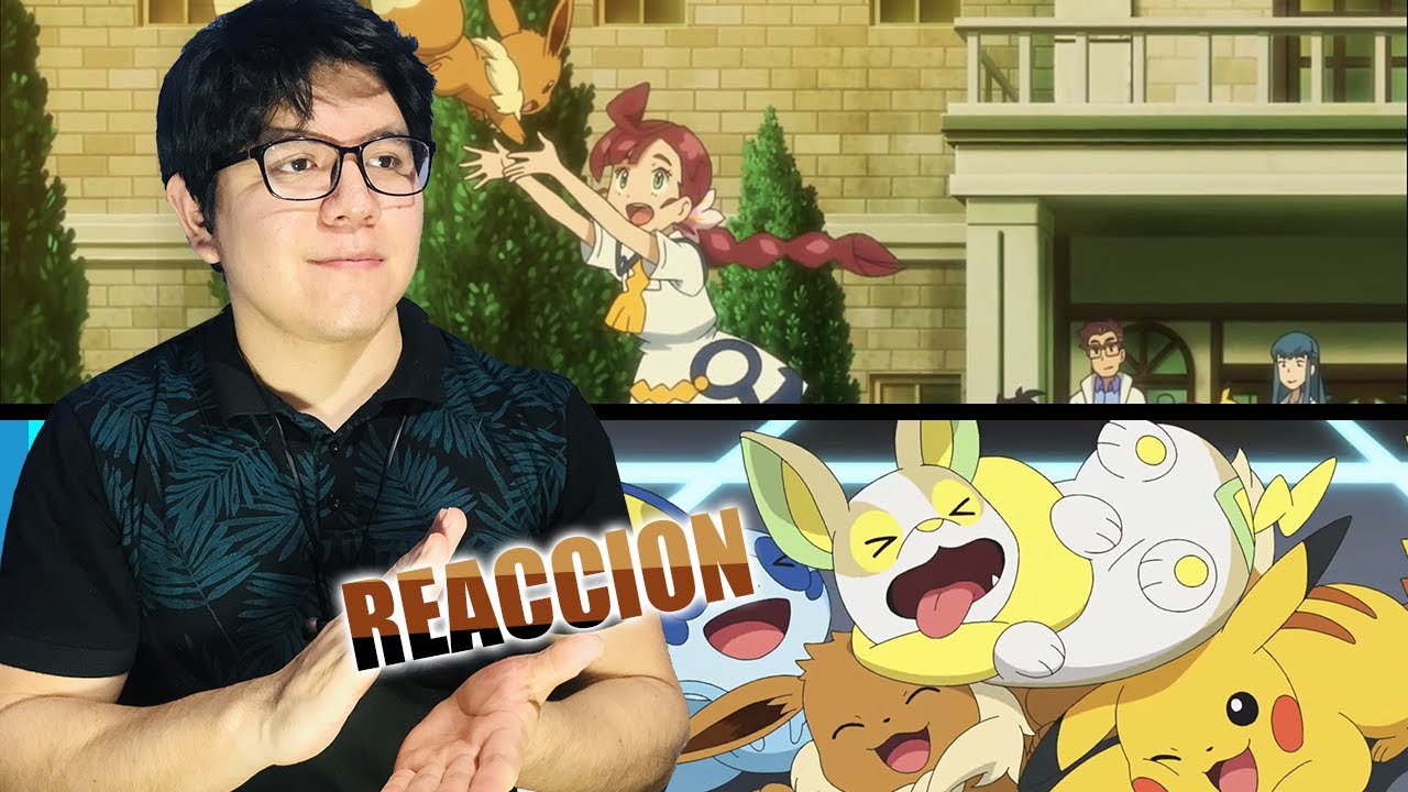 KOHARU ATRAPA A EEVEE!! || POCKET MONSTER CAP 49 || REACCION