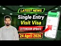 Latest News Saudi Family Visit Visa Extension Tawasul Process 24 April 2026 Saudia Arabia 