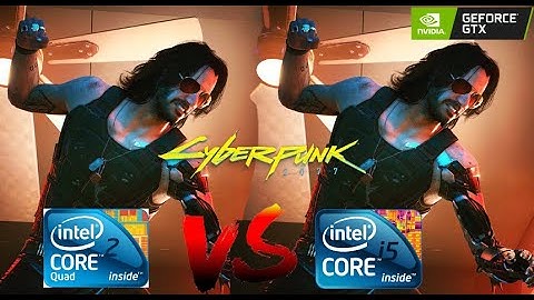 Cyberpunk 2077 on Core 2 Quad Q9400 vs Core i5 3570 | GTX 750 Ti