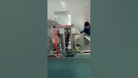 Fully Automatic Facial Mask Folding Machine With Function of Pick Up Mask Sheet