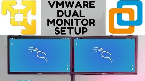 VMware Workstation Pro and Player dual / multi monitor setup with Kali Linux 2020.x on Windows 10