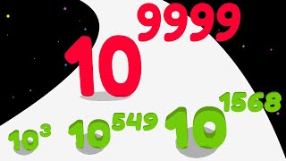 Big Number Run And Merge - Level Up Number Run Race Stack Master Max Level Asmr Infinity Math Game
