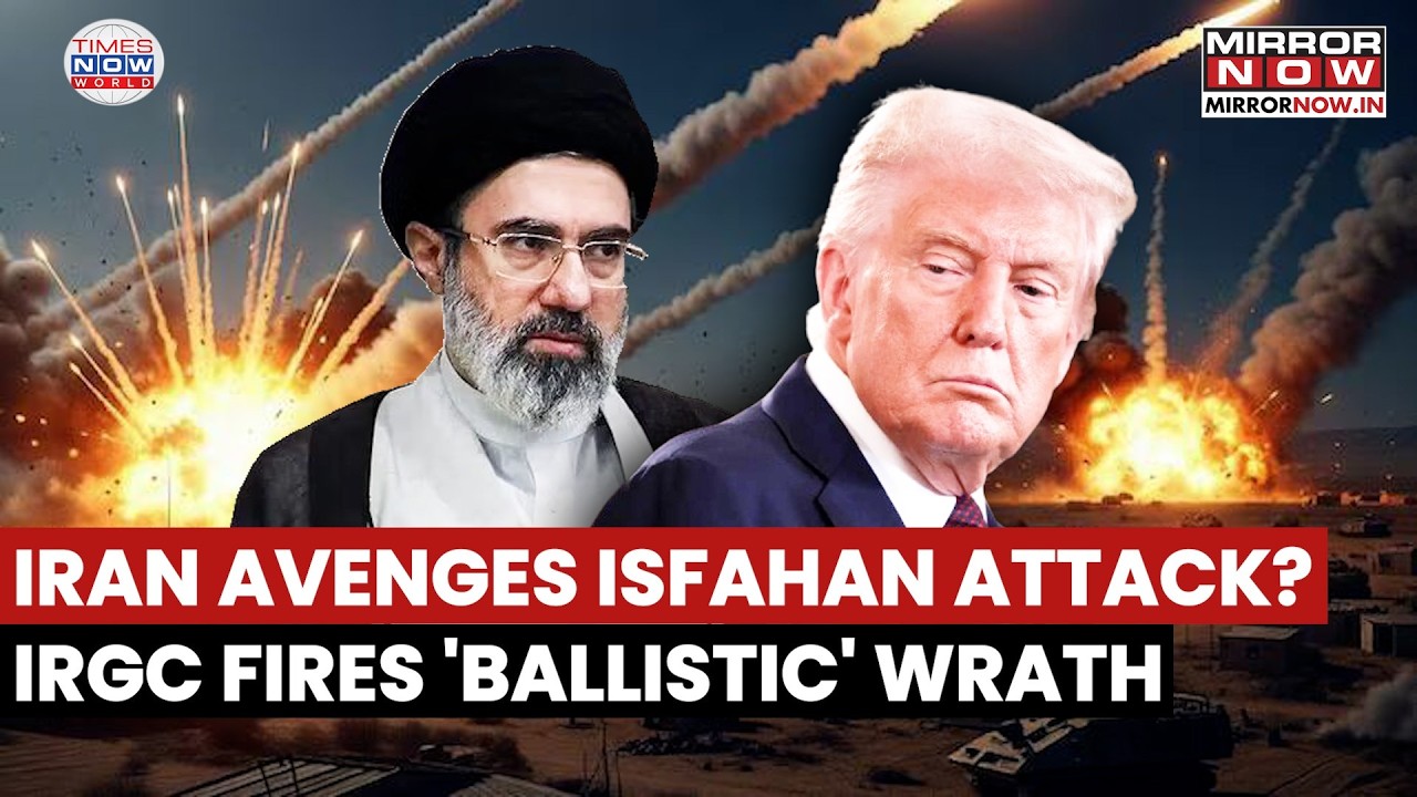 Иран отомстил за атаку на Исфахан, назвав его «ядерным объектом», баллистическими ракетами, в то ...