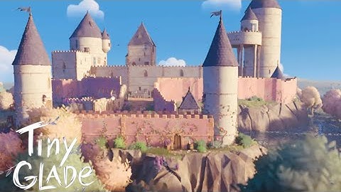 Tiny Glade Longplay (no commentary or music) Castle On Water