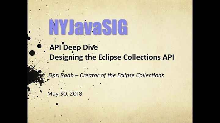 NYJavaSIG 20180530 Don Raab