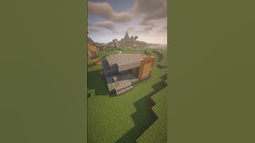 How to Build this Villager BLACKSMITH!!! 😯| Minecraft 1.19 Medieval Build | #shorts #trending