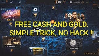FREE GOLD AND CASH TRICK | NEED FOR SPEED NO LIMITS screenshot 5