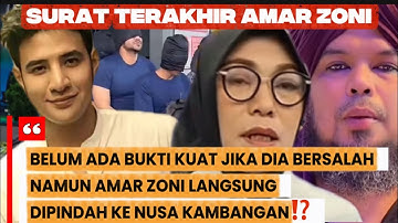 TDK MUNGKIN HANYA TANGAN AMARZONI SAJA YG BERGERAK.ADAKAH KELALAIAN PIHAK LAPAS TERKAIT KASUS INI⁉️