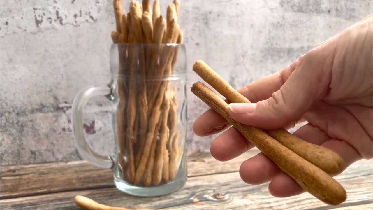 Maradékmentő kovászos grissini