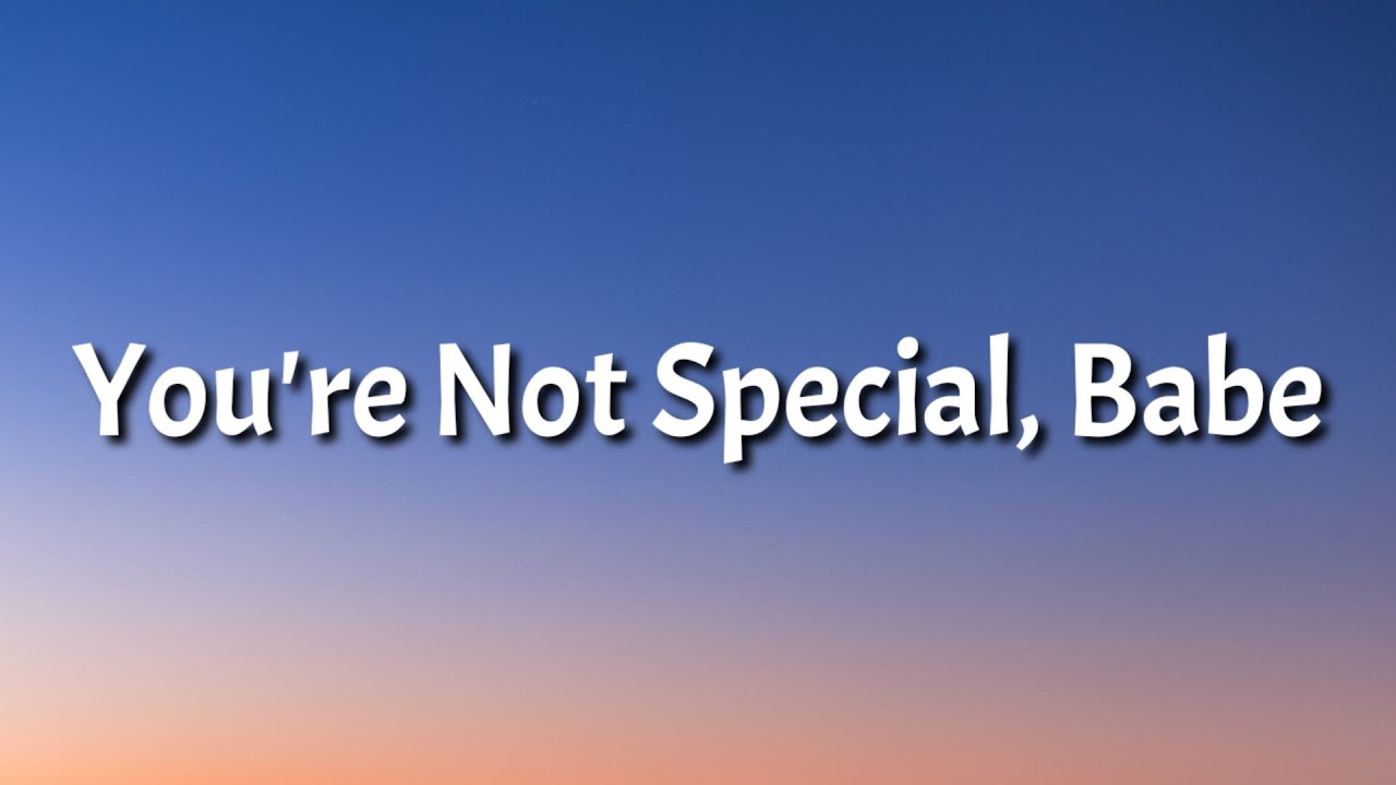 Orla Gartland - You're Not Special, Babe (Lyrics)