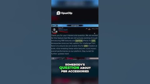 ROBLOX PBR Textures & UDC Accessories Update Explained ! #roblox #shorts #fypシ #rblx #stealabrainrot