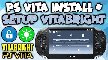PS Vita Install & Setup VitaBright Plugin!