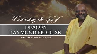 Celebration of Life for Deacon Raymond Price, Sr.