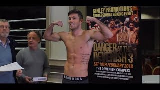 Declan Geraghty Devinish Event Belfast VS Edwin Tellez Declan Geraghty Devinish Event Belfast VS Edwin Tellez