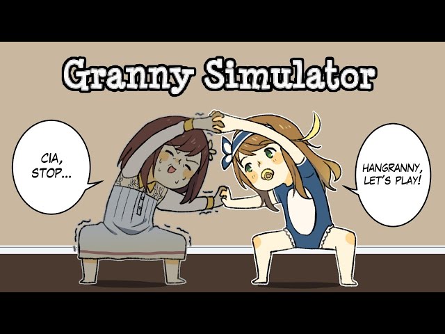 【Granny Simulator】Play With Hana Grandma!【NIJISANJI ID | Amicia Michella】のサムネイル