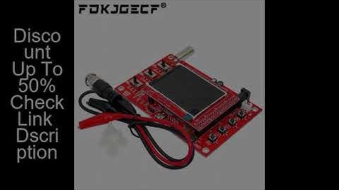 DSO138 2.4" TFT Screen Digital Oscilloscope Diy Kit Waveform Display Preciseness DSO138 Acrylic Case