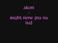 Akon  right now na na na new music hq with lyrics