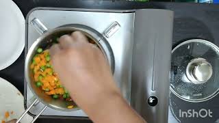 Peas And Carrot Curry In Tomato And Coconut Base
