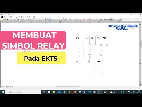 Membuat relay pada Electrical Control Techniques Simulator (EKTS)