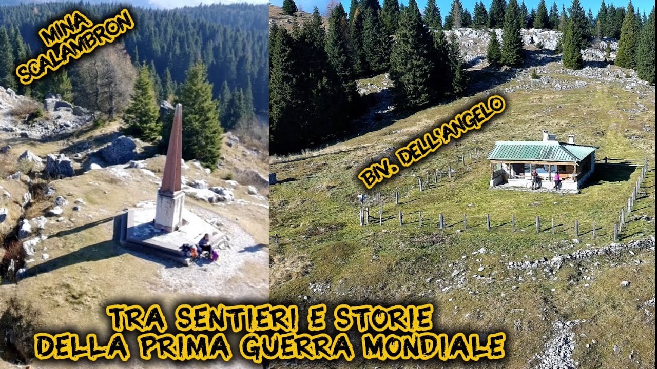 BIVACCO DELL'ANGELO - MONTE ZEBIO - MINA SCALAMBRON - ASIAGO