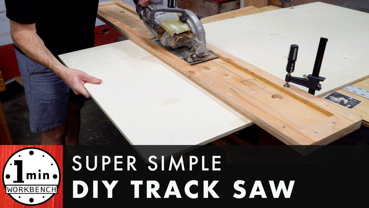 Super Simple Track Saw - YouTube