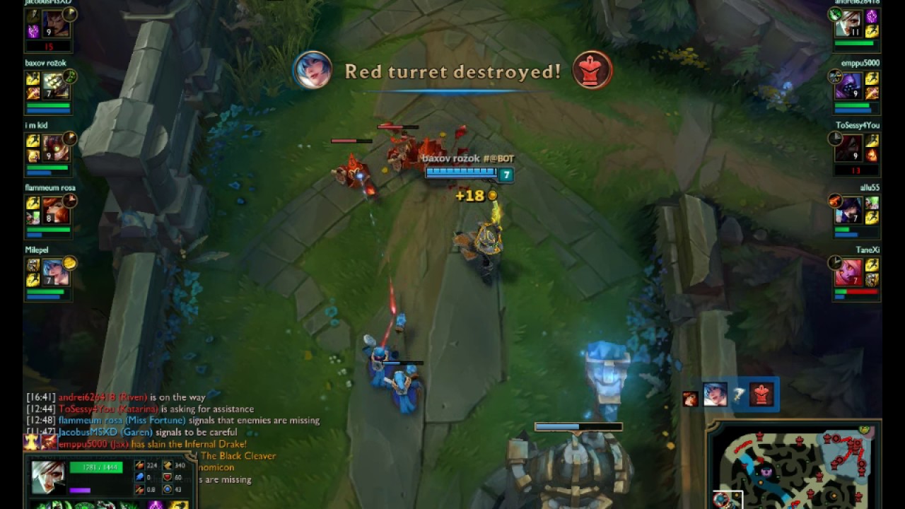 Riven 1 shot - YouTube