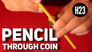 How to Stick a Pencil Through a Coin!