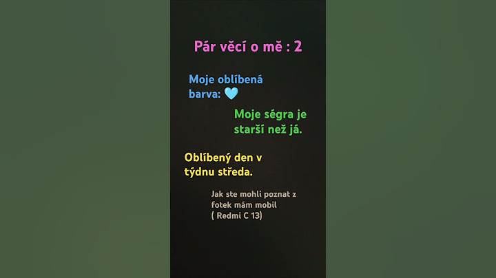 pár věcí o mě 2