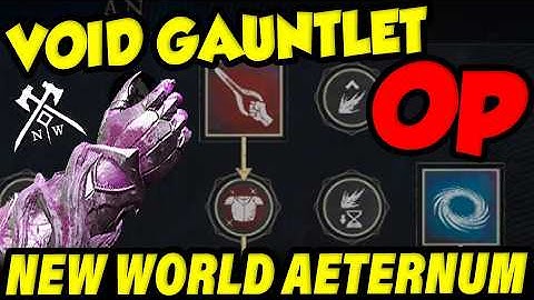 SOLO VOID GAUNTLET OP IN NEW WORLD AETERNUM! Best Void Gauntlet Guide New World