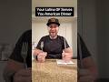 She serves me American dinner and I thought we were breaking up #dating #couplecomedy #latina