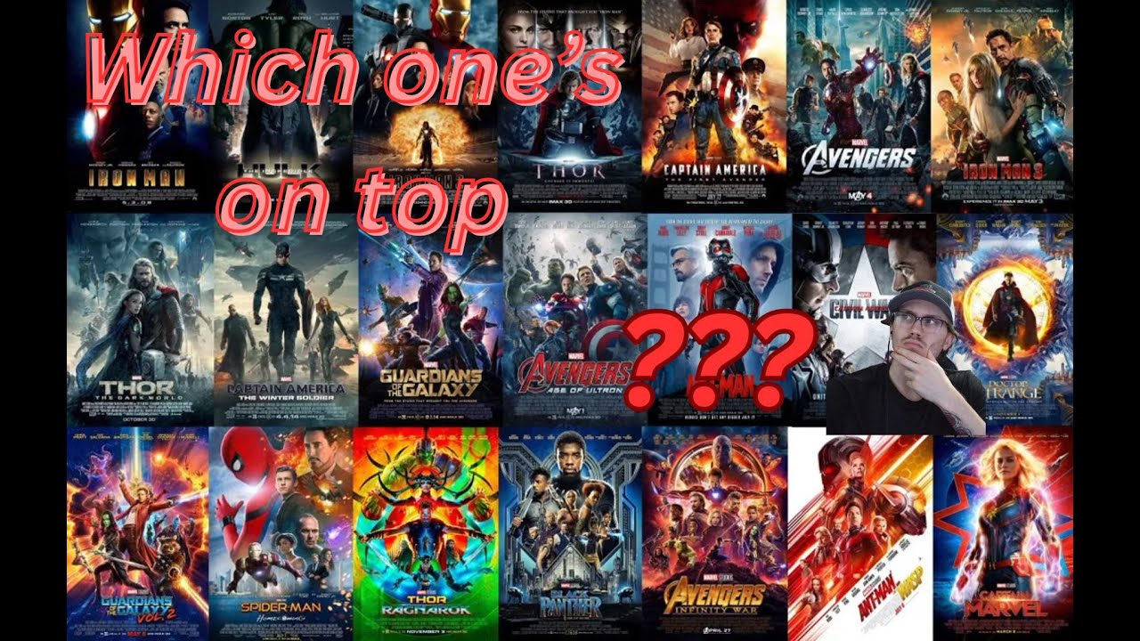 Which MCU movie is at the top?