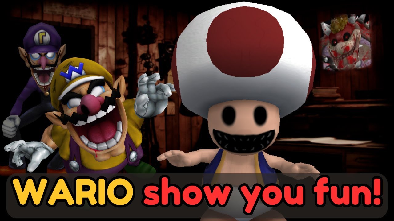 Trying to survive WARIO and company in Five Nights at Wario's 2. (Full Main Story Playthrough)