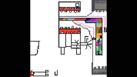 a abandoned  albino crewmate logo in a map of polus in among us game